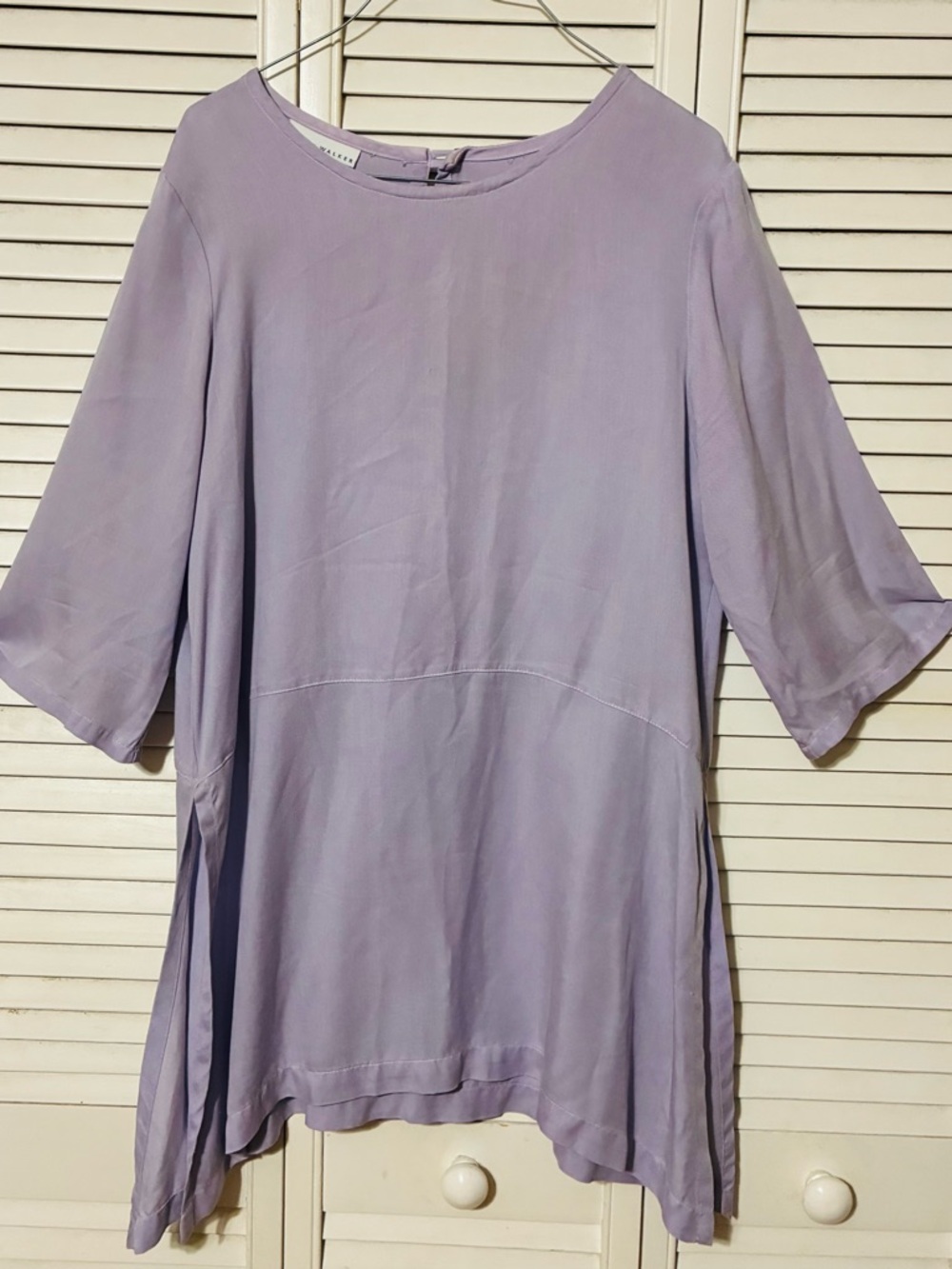 bryn Walker Lavender Tunic Top